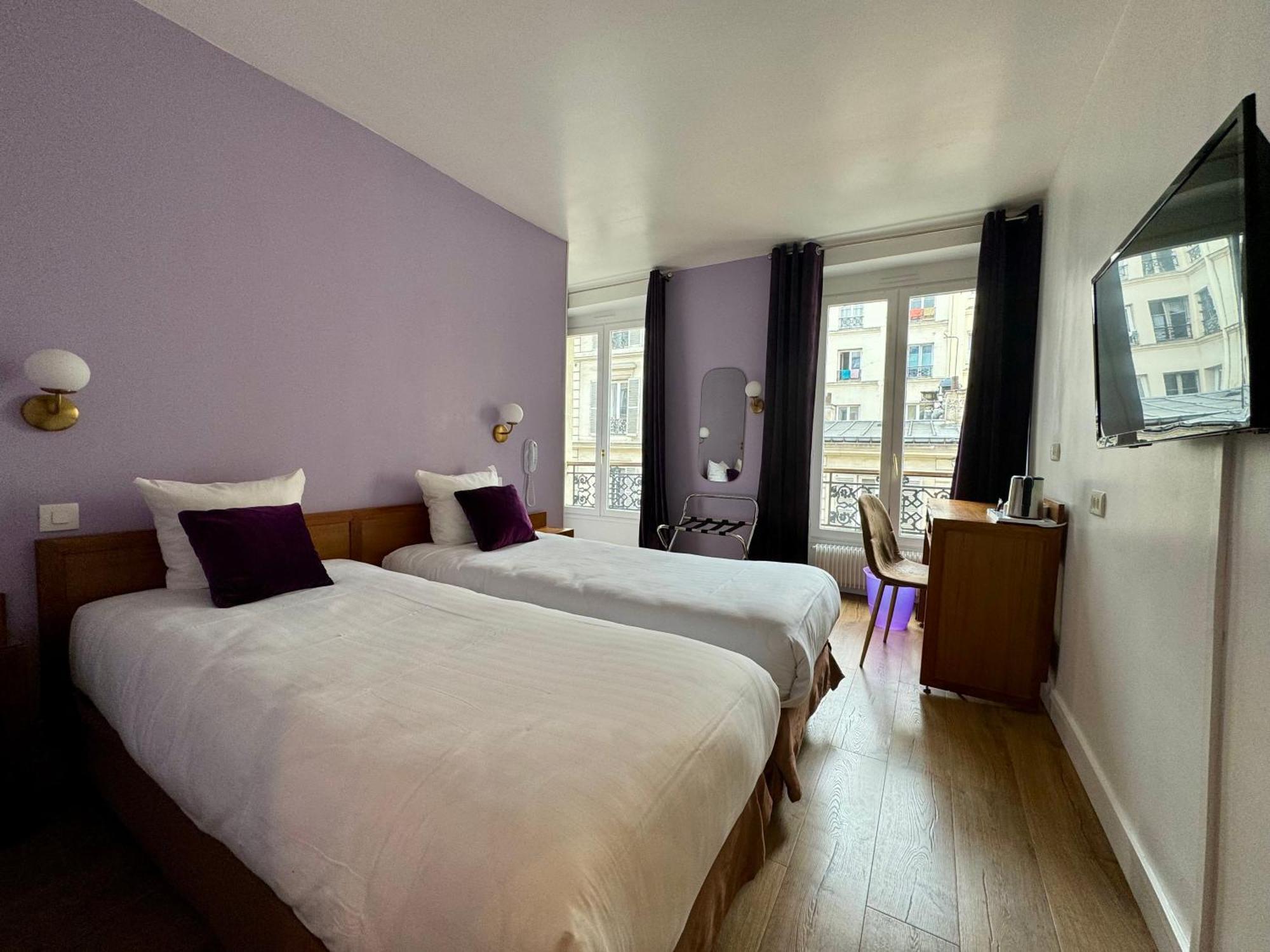 Hotel Du Leman Paris Exteriör bild