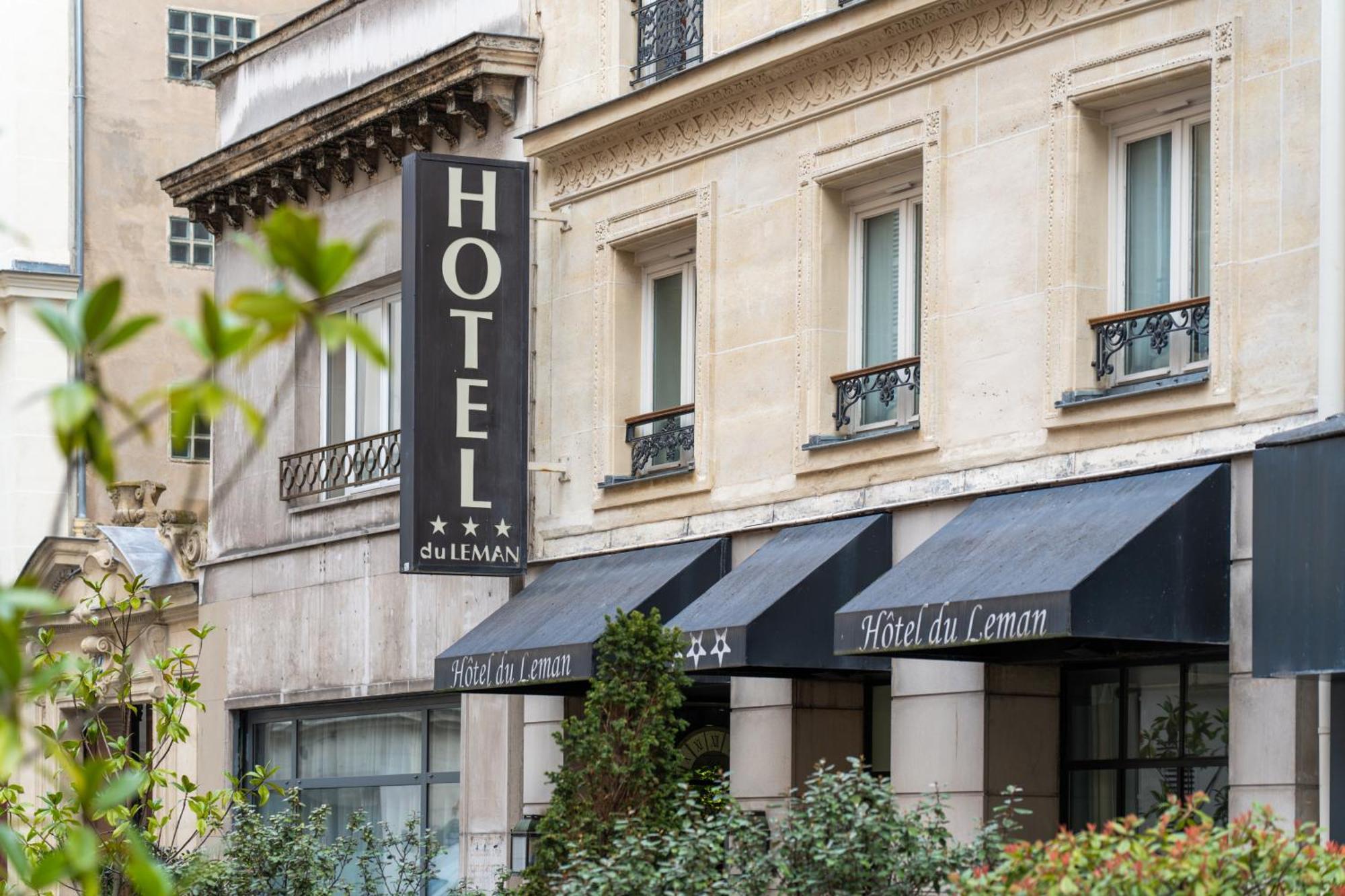 Hotel Du Leman Paris Exteriör bild