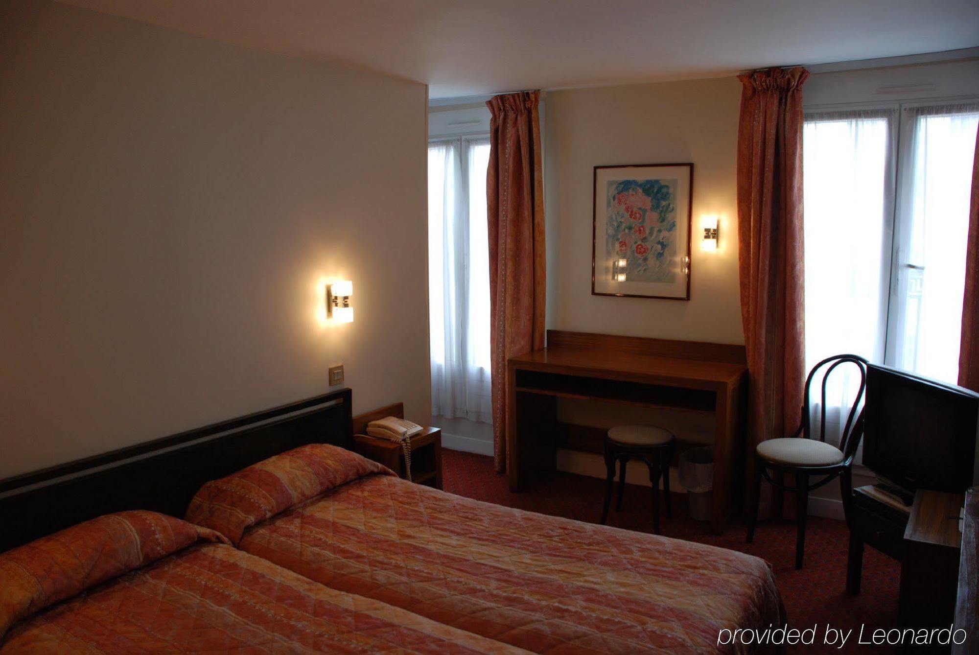 Hotel Du Leman Paris Rum bild